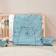 Beauty Home Σετ σεντόνια βρεφικά Bear Art 5185 120x160 Εμπριμέ       |  Βρεφικά Σεντόνια στο espiti