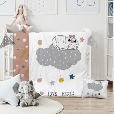 Beauty Home Σετ σεντόνια βρεφικά Kitty Art 5189 120x160 Εμπριμέ       |  Βρεφικά Σεντόνια στο espiti