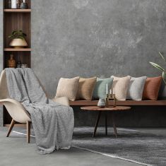 Beauty Home Ριχτάρι Μονοθέσιο Lamb Art 8571 180x160 Γκρι       |  Ριχτάρια στο espiti