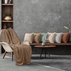 Beauty Home Ριχτάρι Τετραθέσιο Lamb Art 8575 180x350 Μπεζ       |  Ριχτάρια στο espiti