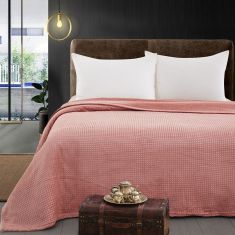 Beauty Home Κουβέρτα μονόχρωμη υπέρδιπλη Fleece Art 11551 220x240 Ροδακινί       |  Κουβέρτες Βελουτέ Υπέρδιπλες στο espiti