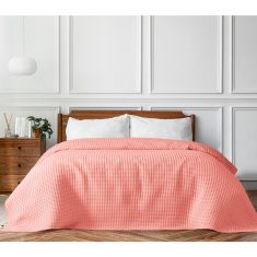 Beauty Home Πικέ υπέρδιπλη waffle Art 1990 Coral 170x240 Κοραλί       |  Κουβέρτες Βαμβακερές Μονές στο espiti