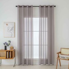 Beauty Home Ύφασμα κουρτίνας με το μέτρο γάζα Sharp Art 8448 Φ300 Αμέθυστος       |  Ετοιμες κουρτίνες με σχέδιο στο espiti