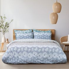 Beauty Home Σετ σεντόνια King size Turtle Art 12187 270x260 Γκρι,Μπεζ       |  Σεντόνια Υπέρδιπλα / King Size στο espiti