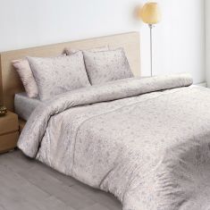 Beauty Home Σετ σεντόνια μονά με λάστιχο Cayman Art 12090 105x200+30 Μπεζ       |  Σεντόνια Υπέρδιπλα / King Size στο espiti