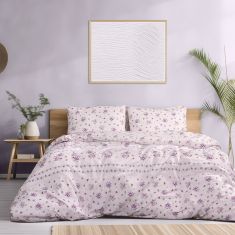 Beauty Home Σετ σεντόνια υπέρδιπλα με λάστιχο Maui Art 12095 165x200+30 Μπεζ       |  Σεντόνια Υπέρδιπλα / King Size στο espiti