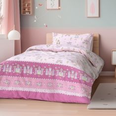 Beauty Home Σετ πάπλωμα μονό Dreamy Art 6232 160x240 Ροζ       |  Παπλώματα Παιδικά στο espiti