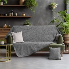 Beauty Home Ριχτάρι Τριθέσιο Art 8622 180x300 Σκούρο Γκρι       |  Ριχτάρια στο espiti