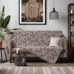 Beauty Home Ριχτάρι Τριθέσιο Art 8626 180x300 Μπεζ       |  Ριχτάρια στο espiti
