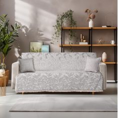 Beauty Home Ριχτάρια σετ 2τμχ Art 8633 (180x250+180x300) Εκρού       |  Ριχτάρια στο espiti
