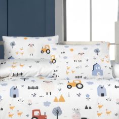 Beauty Home Ζεύγος μαξιλαροθήκες βρεφικές Art 5601 35x45 Γαλάζιο       |  Βρεφικά Σεντόνια στο espiti