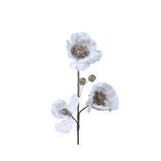 Beauty Home ΛΟΥΛΟΥΔΙ ΒΕΛΟΥΔΙΝΟ ΜΕ ΧΡΥΣΟ ΓΚΛΙΤΕΡ 58 cm       |  Λουλούδια στο espiti