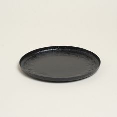 Beauty Home ΔΙΣΚΟΣ ΜΕΤΑΛΛΙΚΟΣ ΜΑΥΡΟΣ 30 cm       |  Διακοσμητκά στο espiti