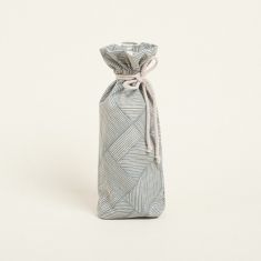 Beauty Home ΜΠΟΥΚΑΛΟΘΗΚΗ ΜΕ ΚΟΡΔΟΝΙ 33 x 15 cm  ΔΙΑΓΩΝΙΕΣ ΓΡΑΜΜΕΣ ΜΠΕΖ       |  Χριστουγεννιάτικα Διακοσμητικά στο espiti
