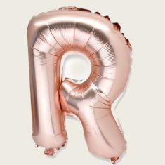 Beauty Home ΜΝΠΑΛΟΝΙ ΓΡΑΜΜΑ “R”  36cm ΡΟΖ ΧΡΥΣΟ       |  Διακοσμητκά στο espiti