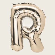 Beauty Home ΜΠΑΛΟΝΙ ΓΡΑΜΜΑ “R” 36cm ΧΡΥΣΟ       |  Διακοσμητκά στο espiti