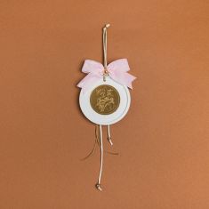 Beauty Home ΚΡΕΜΑΣΤΟ ΣΤΡΟΓΓΥΛΟ ΚΕΡΑΜΙΚΟ ME PLEXI MY 1st CHRISTMAS ΡΟΖ       |  Χριστουγεννιάτικα Στολίδια στο espiti