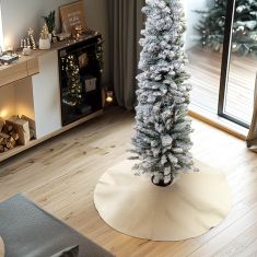Beauty Home ΠΟΔΙΑ ΔΕΝΤΡΟΥ 90 CM ΖΑΚΑΡ ΕΚΡΟΥ- ΧΡΥΣΟ       |  Χριστουγεννιάτικα Διακοσμητικά στο espiti