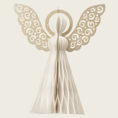 Beauty Home ΧΑΡΤΙΝΟΣ ΑΓΓΕΛΟΣ ΜΕ ΜΑΓΝΗΤΗ 33 x 40 cm       |  Χριστουγεννιάτικα Στολίδια στο espiti
