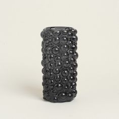 Beauty Home ΒΑΖΟ BUBBLES ΓΚΡΙ 16 x 30 cm       |  Βάζα στο espiti
