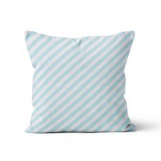 Beauty Home ΜΑΞΙΛΑΡΟΘΗΚΗ ΔΙΑΓΩΝΙΑ ΡΙΓΑ ΓΑΛΑΖΙΟ   45 x 45 cm   ΜΕ ΓΕΜΙΣΜΑ |  Μαξιλάρια διακοσμητικά στο espiti