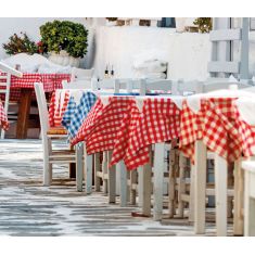 Beauty Home Επαγγελματικό τραπεζομάντηλο Checks Art Ε8015 Πράσινο 145x180       |  Τραπεζαρία στο espiti