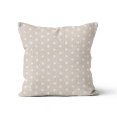 Beauty Home ΜΑΞΙΛΑΡΟΘΗΚΗ ΛΕΥΚΑ ΑΣΤΕΡΙΑ   40 x 40 cm   ΘΗΚΗ |  Μαξιλάρια διακοσμητικά στο espiti