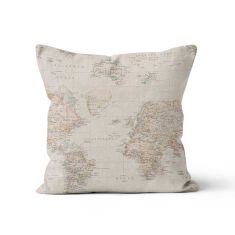 Beauty Home ΜΑΞΙΛΑΡΟΘΗΚΗ ΧΑΡΤΗΣ VINTAGE   45 x 45 cm   ΘΗΚΗ |  Μαξιλάρια διακοσμητικά στο espiti