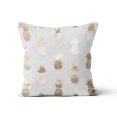 Beauty Home ΜΑΞΙΛΑΡΟΘΗΚΗ ΧΡΥΣΟΣ ΑΝΑΝΑΣ   45 x 45 cm   ΘΗΚΗ |  Μαξιλάρια διακοσμητικά στο espiti