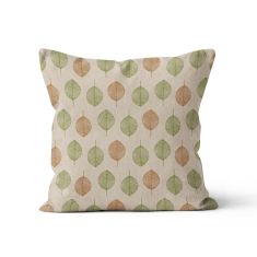 Beauty Home ΜΑΞΙΛΑΡΟΘΗΚΗ ΠΡΑΣΙΝΑ-ΚΑΦΕ ΦΥΛΛΑ   45 x 45 cm   ΘΗΚΗ |  Μαξιλάρια διακοσμητικά στο espiti