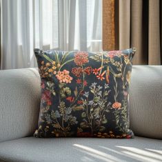 Beauty Home ΜΑΞΙΛΑΡΟΘΗΚΗ ΒΕΛΟΥΔΟ BEAUTIFUL FLOWER FIELD   45 x 45 cm    |  Μαξιλάρια διακοσμητικά στο espiti