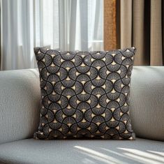 Beauty Home ΜΑΞΙΛΑΡΟΘΗΚΗ ΣΤΟΦΑ SCALE WAVE LUXURY   45 x 45 cm    |  Μαξιλάρια διακοσμητικά στο espiti