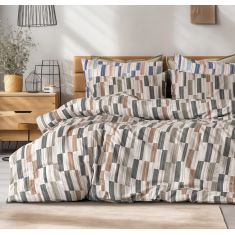 Beauty Home Σετ σεντόνια φανελένια King Size Pinot Art 12632 270x260 Μπεζ,Πράσινο       |  Σεντόνια Υπέρδιπλα / King Size στο espiti