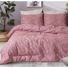 Beauty Home Σετ σεντόνια φανελένια υπέρδιπλα με λάστιχο Crimson Art 12638 170x200+32 Σάπιο Μήλο       |  Σεντόνια Υπέρδιπλα / King Size στο espiti