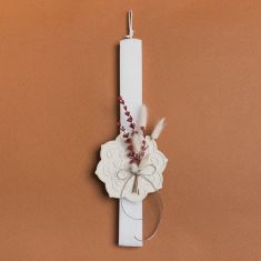 Beauty Home ΛΑΜΠΑΔΑ 33cm ΣΟΥΒΕΡ ΜΕ ΑΠΟΞΗΡΑΜΕΝΑ ΕΚΡΟΥ ΣΕ ΣΥΣΚΕΥΑΣΙΑ ΔΩΡΟΥ       |  Διακοσμητκά στο espiti