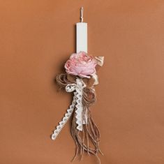 Beauty Home ΛΑΜΠΑΔΑ 33cm ΤΡΙΑΝΤΑΦΥΛΛΟ ΡΟΖ ΣΕ ΣΥΣΚΕΥΑΣΙΑ ΔΩΡΟΥ       |  Διακοσμητκά στο espiti