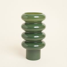 Beauty Home Βάζο με Δαχτυλίους 14 cm x 25.5 cm       |  Βάζα στο espiti
