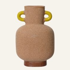 Beauty Home Πήλινο βάζο 15cm x 10cm x 23cm       |  Βάζα στο espiti