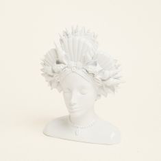 Beauty Home Βάζο Προτομή Λευκο17.3 x 11,7 x 23 cm       |  Βάζα στο espiti
