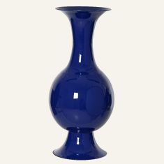 Beauty Home Μεταλλικό Βάζο Μπλε 25 x 56 cm       |  Βάζα στο espiti