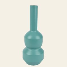 Beauty Home Μεταλλικό Βάζο Sage Green 12 x 34 cm       |  Βάζα στο espiti