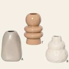 Beauty Home Πήλινο Βαζάκι 7 x 10 cm  Α     |  Βάζα στο espiti