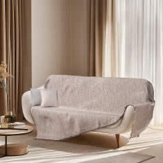 Beauty Home Σετ ριχτάρι 2τμχ Art 8706 (180x240+180x290) Μπεζ       |  Ριχτάρια στο espiti