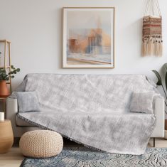 Beauty Home Ριχτάρι Τριθέσιο Art 8708 180x290 Άμμου       |  Ριχτάρια στο espiti