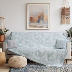Beauty Home Ριχτάρι Τετραθέσιο Art 8709 180x330 Πετρόλ       |  Ριχτάρια στο espiti