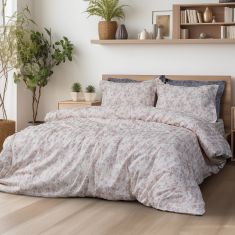 Beauty Home Σετ κουβερλί υπέρδιπλο Art 12213 Renata 100% Βαμβακοσατέν 300tc 220x240 Μπεζ       |  Κουβερλί Υπέρδιπλα στο espiti