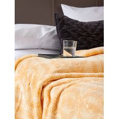 Κουβέρτα Βελουτέ 220x240 SMOOTH ORANGE Palamaiki |  Κουβέρτες Βελουτέ Υπέρδιπλες στο espiti