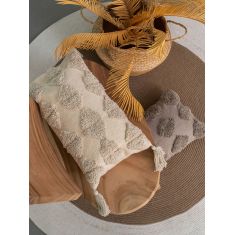 Διακοσμητική Μαξιλαροθήκη Home Décor 30x50 CONNOR MOKA Palamaiki |  Μαξιλάρια διακοσμητικά στο espiti