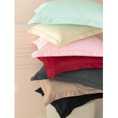 Σεντόνι Υπέρδιπλο 245x270 LUXE SATEEN COAL Palamaiki |  Μονόχρωμα Υπέρδιπλα στο espiti