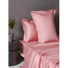 Σεντόνι Υπέρδιπλο 245x270 LUXE SATEEN PEACH Palamaiki |  Μονόχρωμα Υπέρδιπλα στο espiti